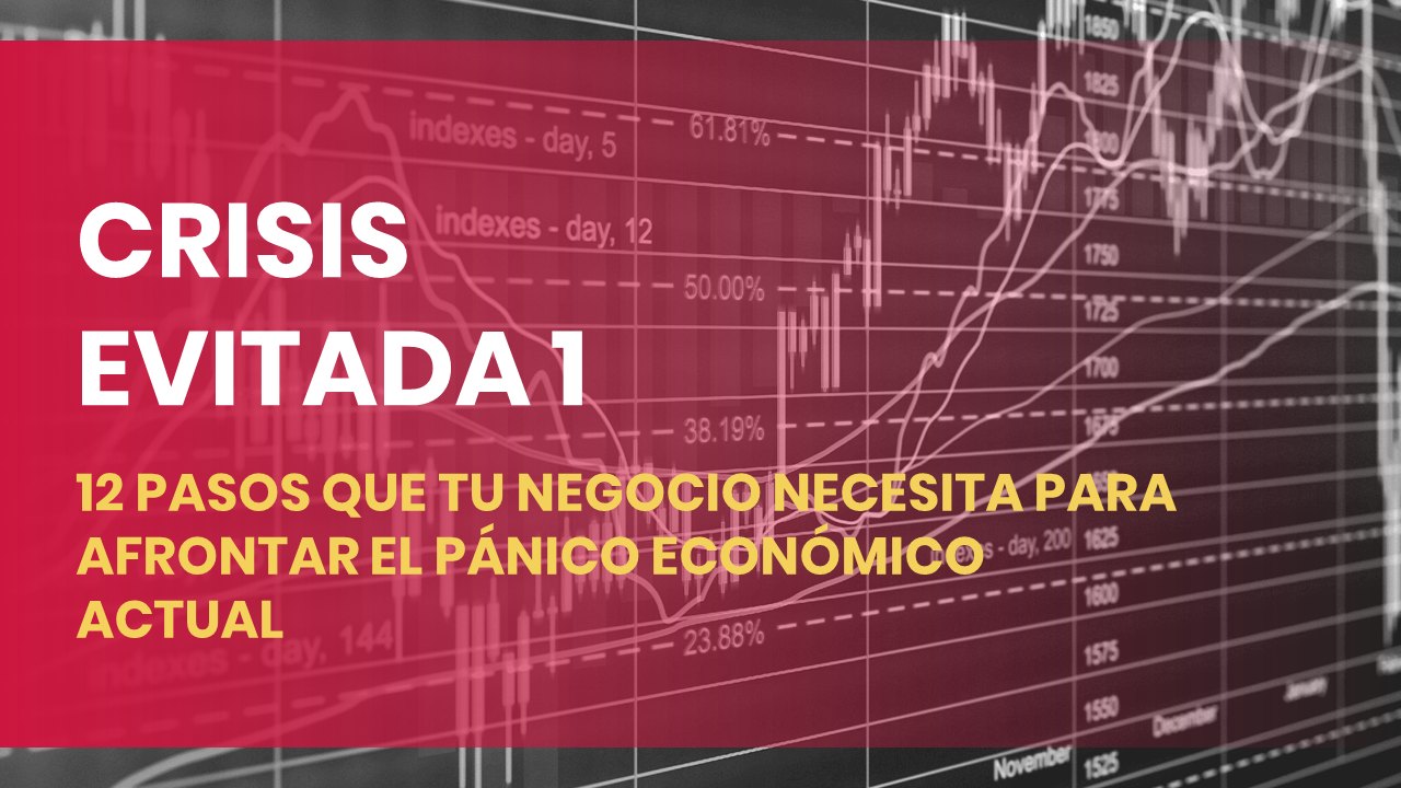 CRISIS EVITADA 1: 12 PASOS QUE TU NEGOCIO NECESITA PARA AFRONTAR EL PÁNICO ECONÓMICO ACTUAL
